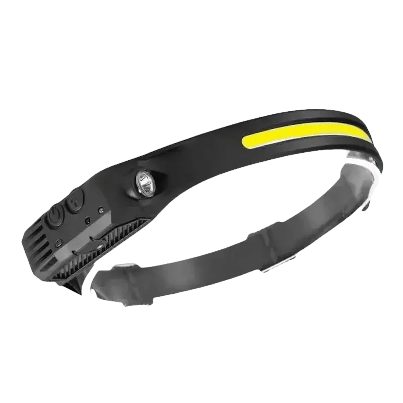 Black Induction Headlamp Cob Led Sensor W689-2 - GiFTiFY