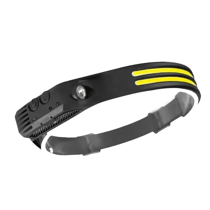 Black Induction Headlamp Cob Led Sensor W689-2 - GiFTiFY