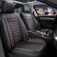 Black Leather Car Seat Covers Seametal Car Seat - GiFTiFY