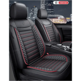 Black Leather Car Seat Covers Seametal Car Seat - GiFTiFY