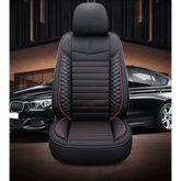 Black Leather Car Seat Covers Seametal Car Seat - GiFTiFY