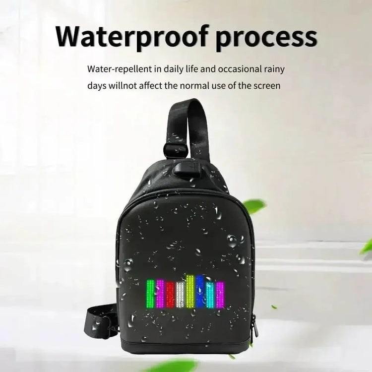Black LED Pixel Backpacks and Smart Waist Bags - GiFTiFY