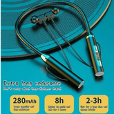 Black Magnetic Wireless Earphones J01 Portable - GiFTiFY