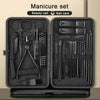 Black Manicure Nail Clipper Set Case - GiFTiFY