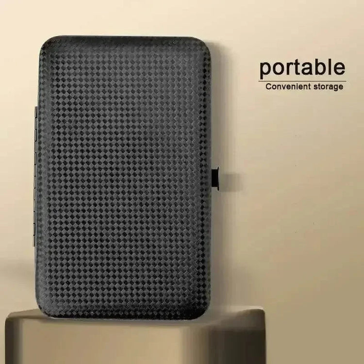 Black Manicure Nail Clipper Set Case - GiFTiFY