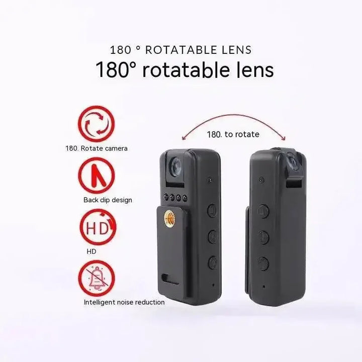 Black Mini 1080p HD Vision Camera - GiFTiFY