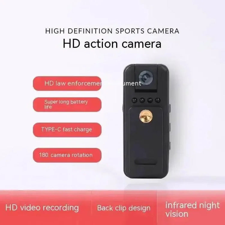 Black Mini 1080p HD Vision Camera - GiFTiFY