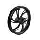 Black Motorcycle Wheel for Electric Scooters - GiFTiFY