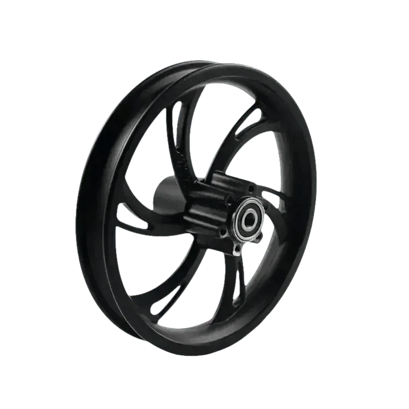 Black Motorcycle Wheel for Electric Scooters 12 Inch Rims by tian Store