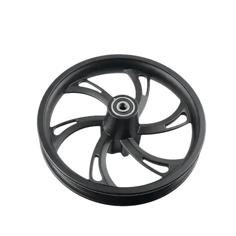 Black Motorcycle Wheel for Electric Scooters 12 Inch Rims by tian Store
