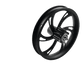 Black Motorcycle Wheel for Electric Scooters - GiFTiFY