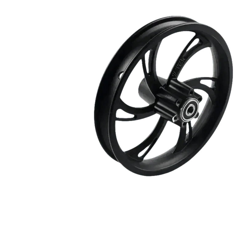 Black Motorcycle Wheel for Electric Scooters 12 Inch Rims by tian Store
