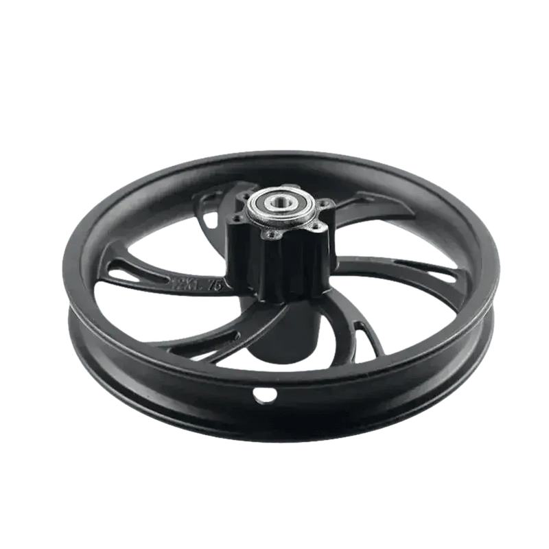 Black Motorcycle Wheel for Electric Scooters 12 Inch Rims by tian Store