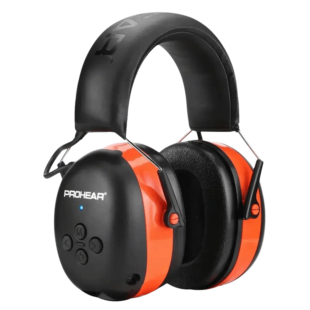 Black Noise Canceling Bluetooth Earmuffs Headphones by ZOHAN Official Store