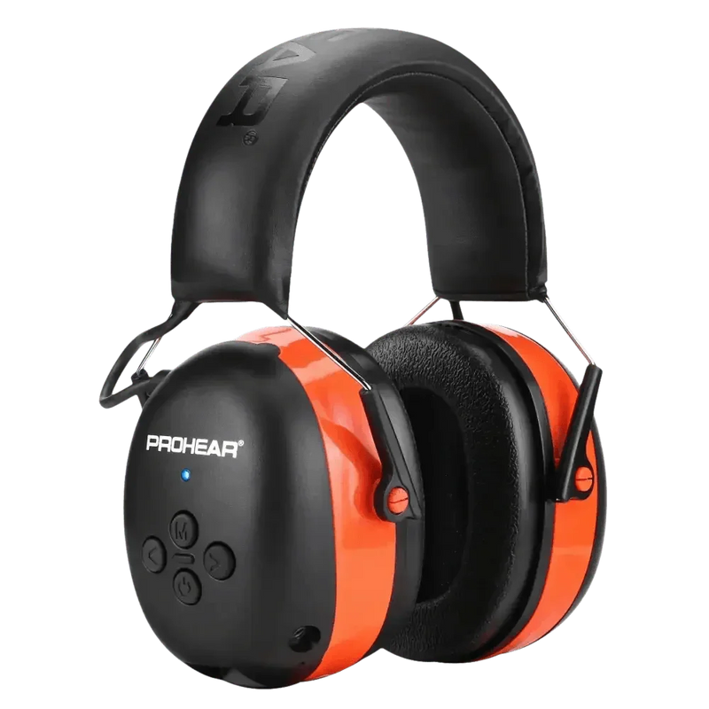 Black Noise Canceling Bluetooth Earmuffs Headphones by ZOHAN Official Store