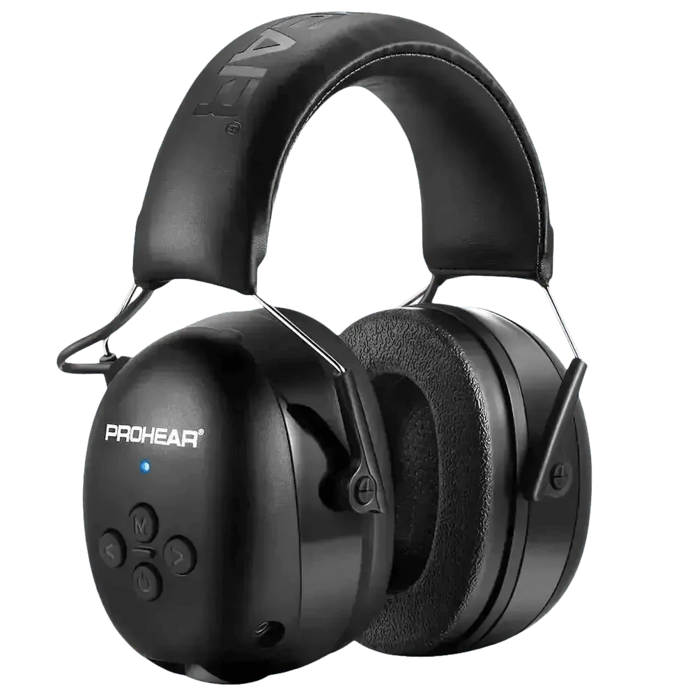 Black Noise Canceling Bluetooth Earmuffs Headphones by ZOHAN Official Store