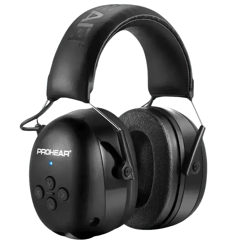 Black Noise Canceling Bluetooth Earmuffs Headphones by ZOHAN Official Store
