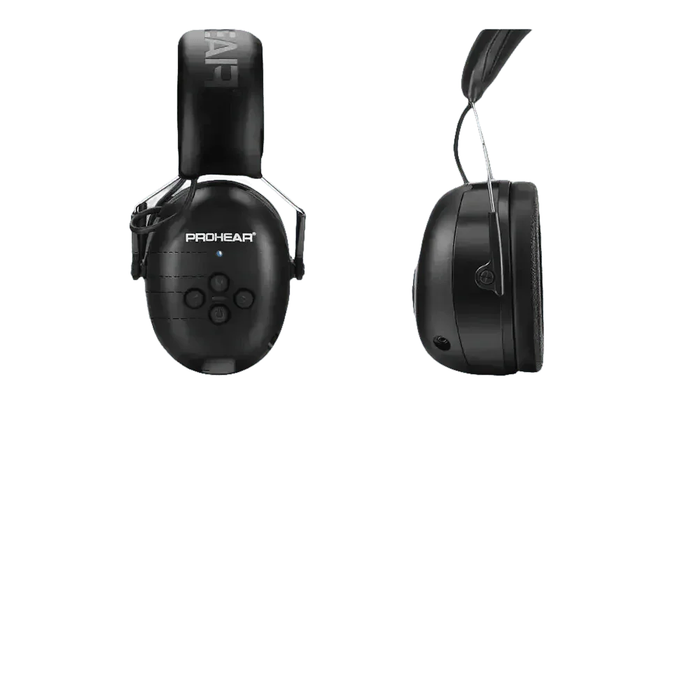 Black Noise Canceling Bluetooth Earmuffs - GiFTiFY