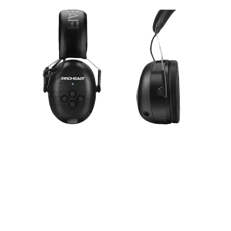 Black Noise Canceling Bluetooth Earmuffs Headphones by ZOHAN Official Store