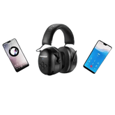 Black Noise Canceling Bluetooth Earmuffs - GiFTiFY