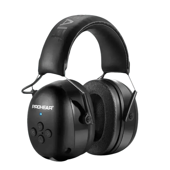 Black Noise Canceling Bluetooth Earmuffs - GiFTiFY