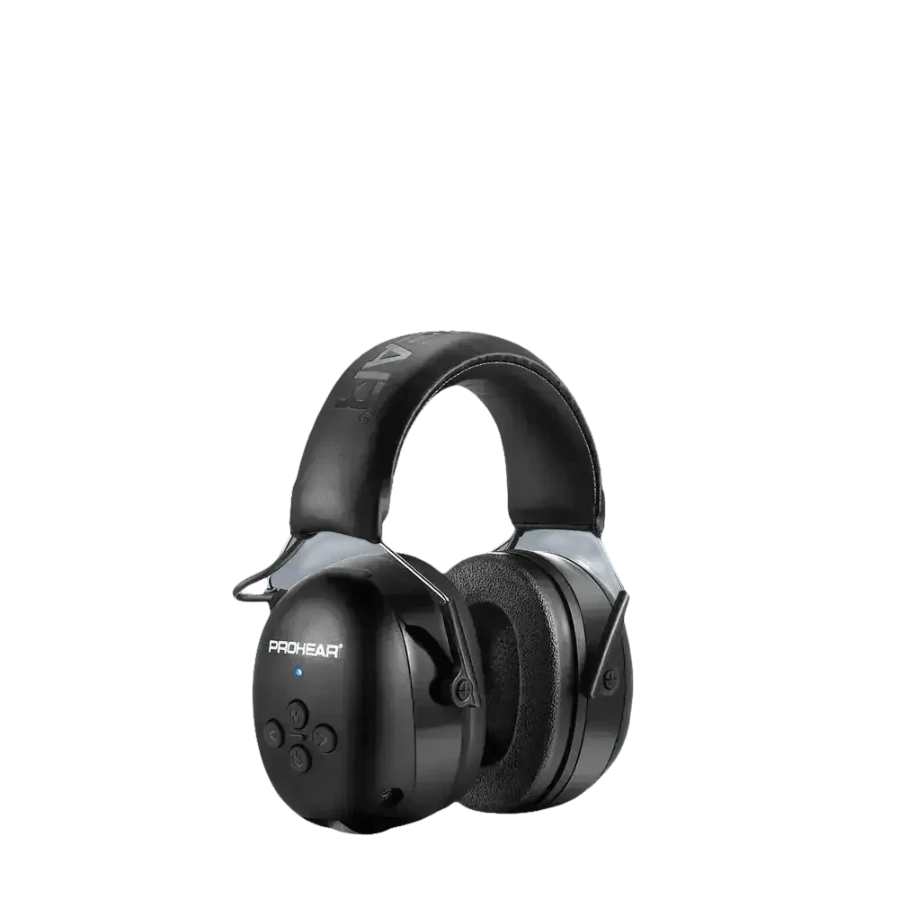 Black Noise Canceling Bluetooth Earmuffs Headphones by ZOHAN Official Store