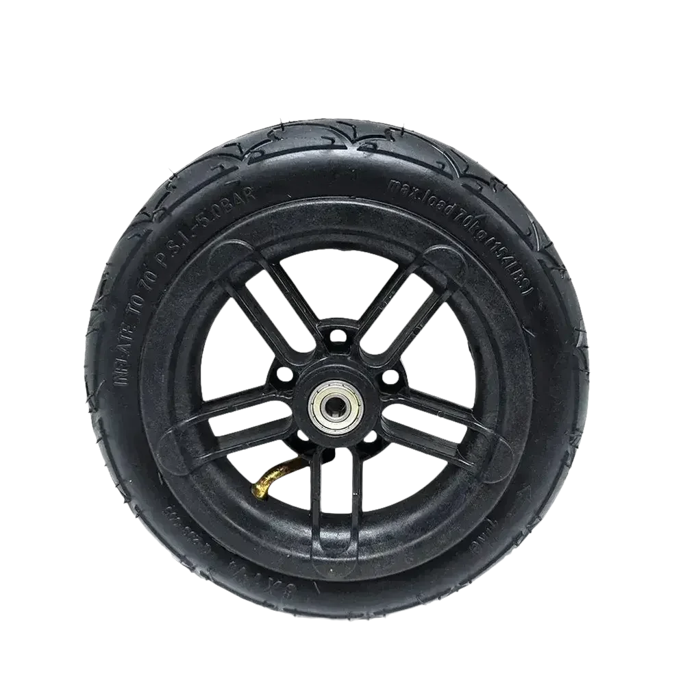 Black Wheel Pneumatic Tire for Folding Electric Scooter. Inner Outer Tire for A-bike. - GiFTiFY