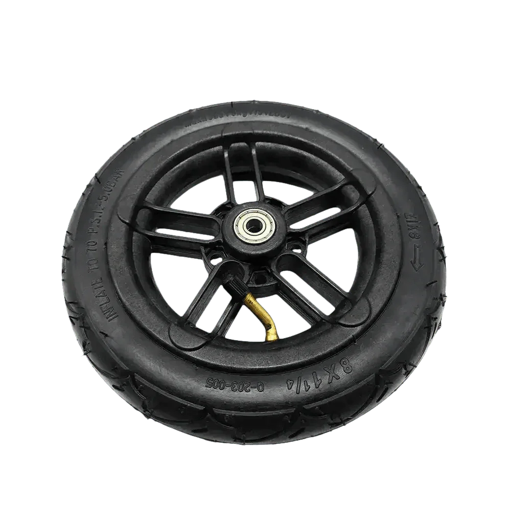 Black Wheel Pneumatic Tire for Folding Electric Scooter. Inner Outer Tire for A-bike. - GiFTiFY