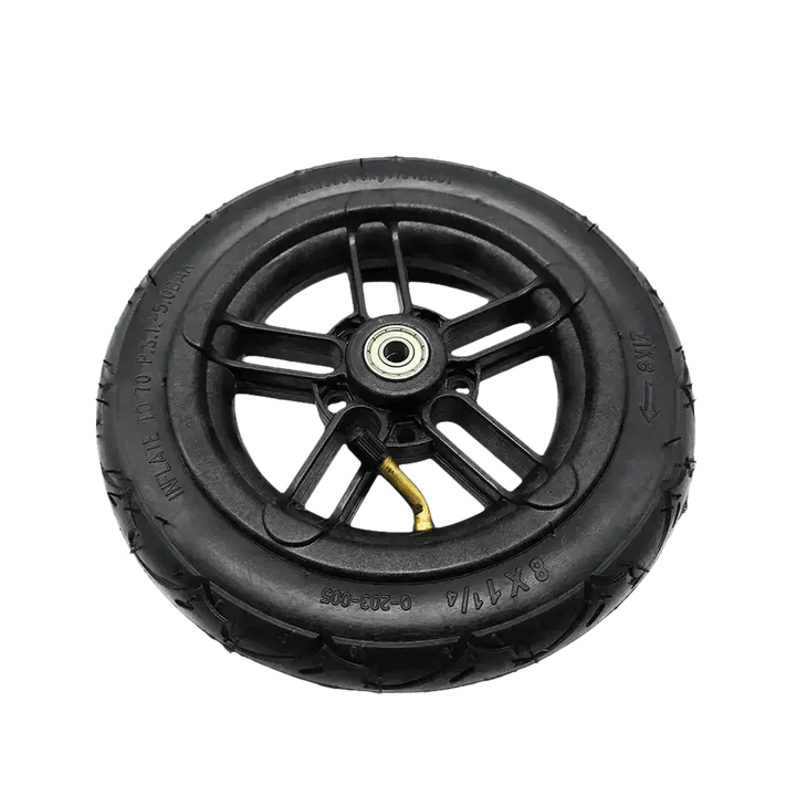 Black Wheel Pneumatic Tire for Folding Electric Scooter. Inner Outer Tire for A-bike. - GiFTiFY