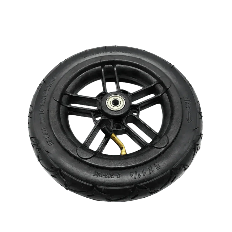 Black Wheel Pneumatic Tire for Folding Electric Scooter. Inner Outer Tire for A-bike. - GiFTiFY
