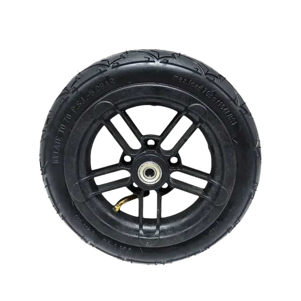Black Wheel Pneumatic Tire for Folding Electric Scooter. Inner Outer Tire for A-bike. - GiFTiFY
