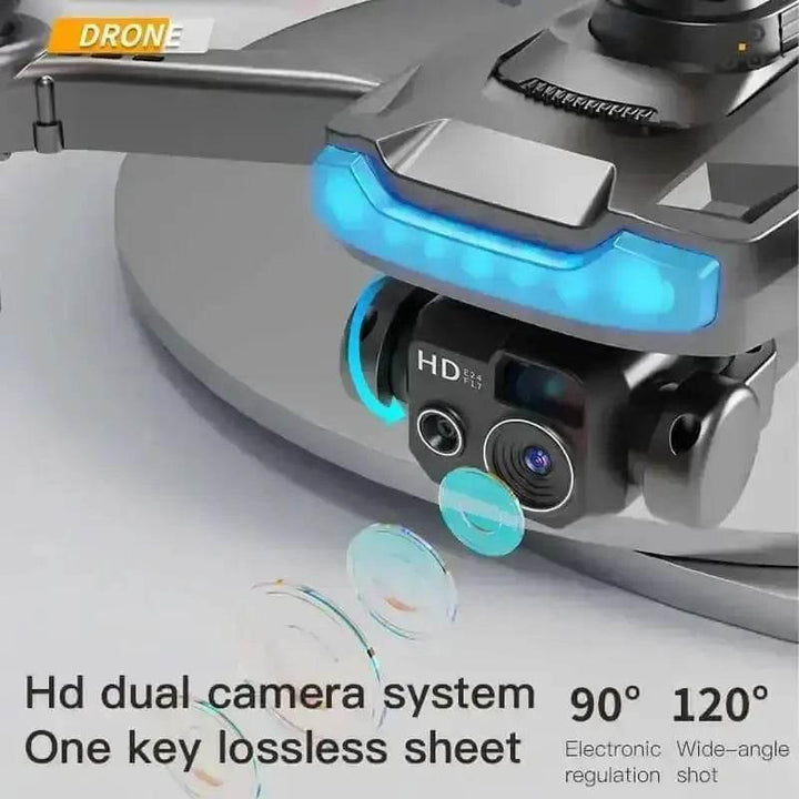 Black P15 Mini Drone Camera Obstacle Avoidance 4K Profesional - GiFTiFY