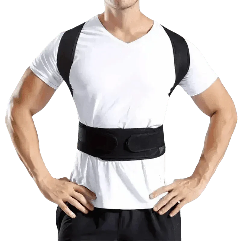 Black Posture Corrector Belt - GiFTiFY