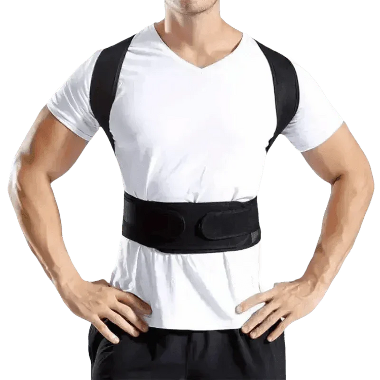 Black Posture Corrector Belt - GiFTiFY