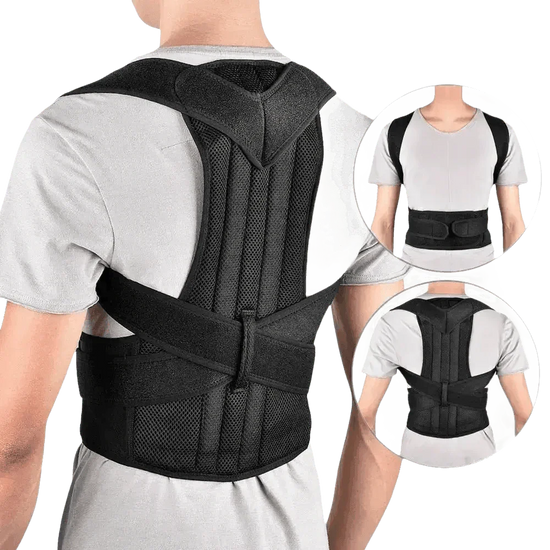 Black Posture Corrector Belt - GiFTiFY