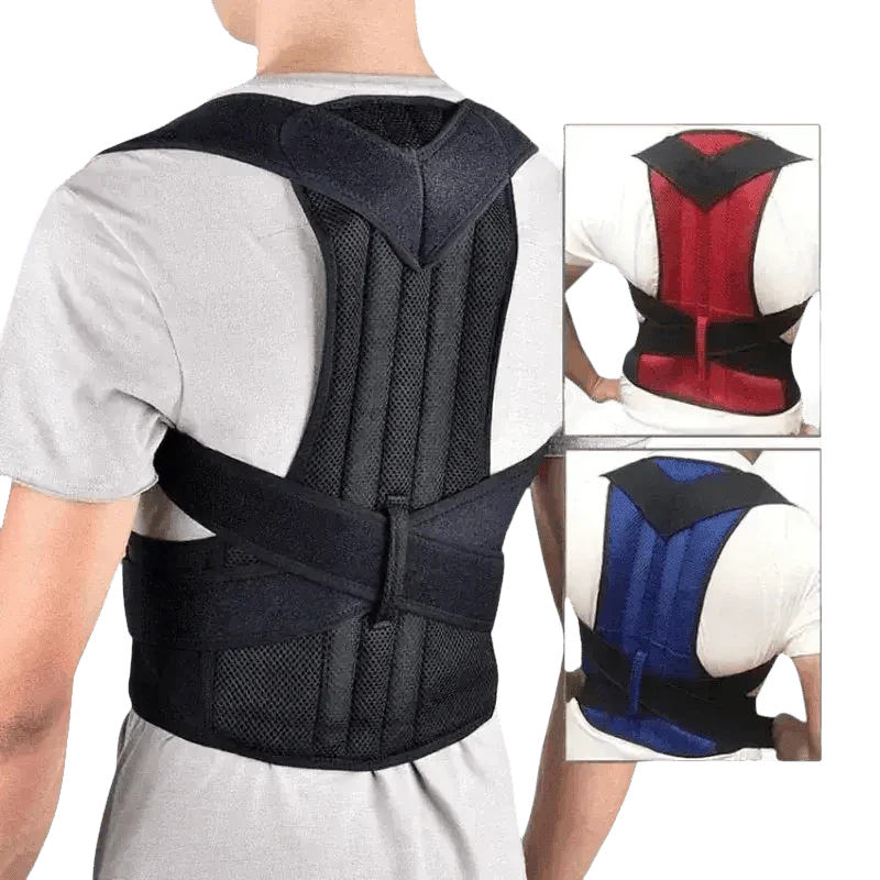 Black Posture Corrector Belt - GiFTiFY