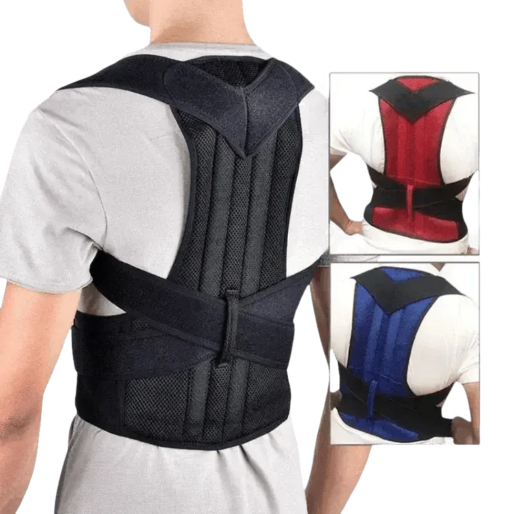 Black Posture Corrector Belt - GiFTiFY