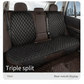 Black Quilted Leather Car Seat Covers - GiFTiFY