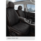 Black Quilted Leather Car Seat Covers - GiFTiFY