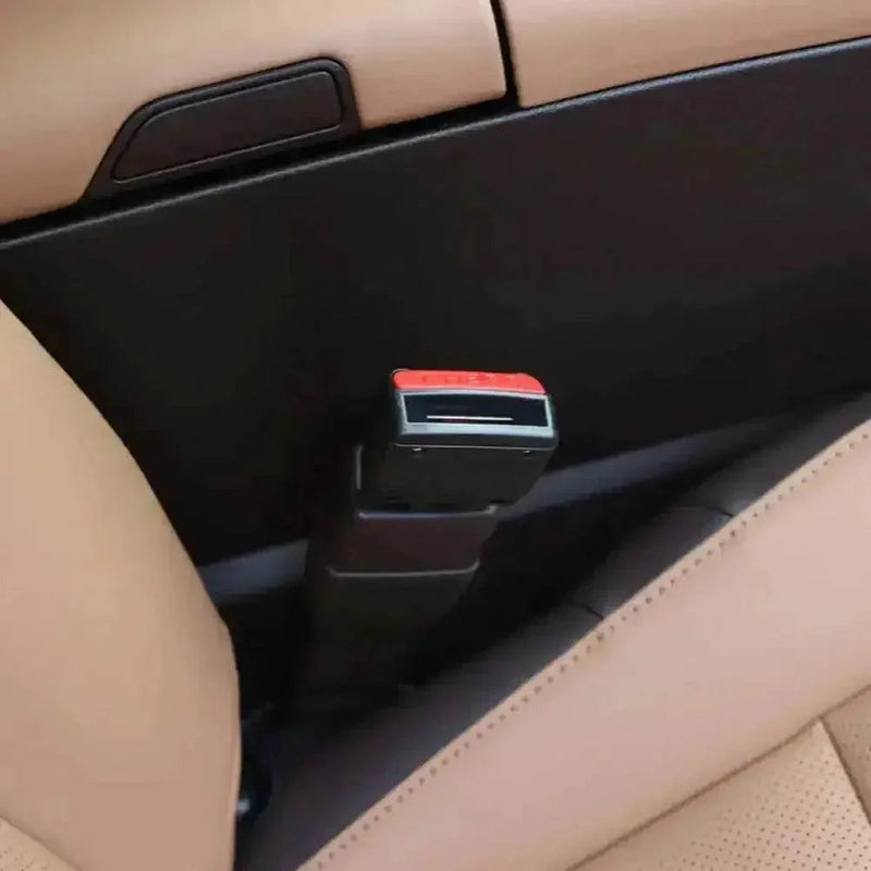 Black Red Car Seat Belt Extender Seat Belt Extender by QINGQUE