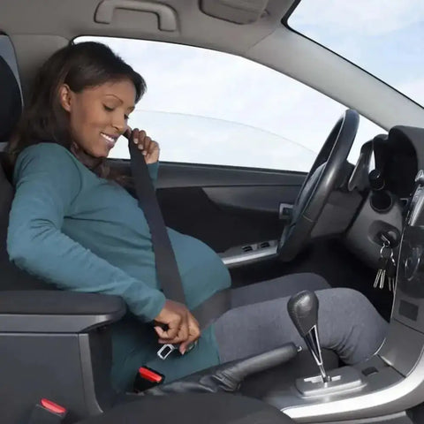 Black Red Car Seat Belt Extender - GiFiFY