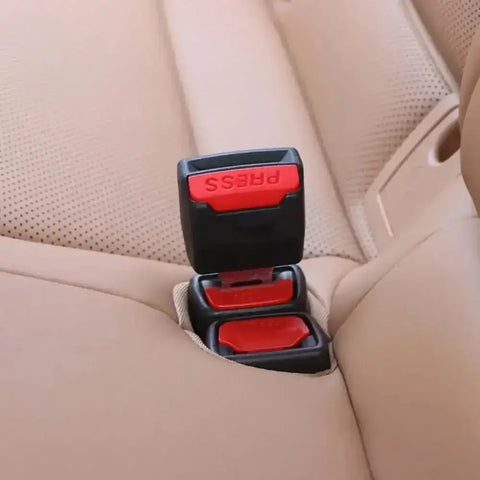 Black Red Car Seat Belt Extender - GiFiFY