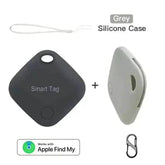 Black Square Bluetooth Long Distance Tracker - GiFTiFY