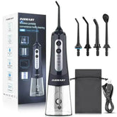 Black USB Rechargeable Dental Water Flosser - GiFTiFY