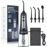 Black USB Rechargeable Dental Water Flosser - GiFTiFY