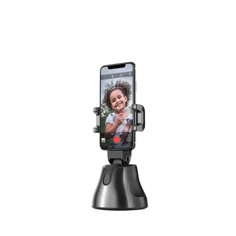 YTGEE Smart Object Face Tracking Phone Holder Black Face Tracking Phone Holder by ALIEX