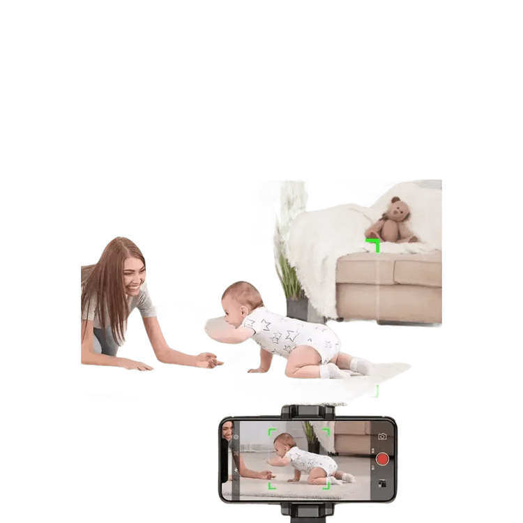 YTGEE Smart Object Face Tracking Phone Holder Black - GiFTiFY