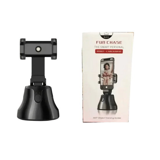 YTGEE Smart Object Face Tracking Phone Holder Black - GiFTiFY
