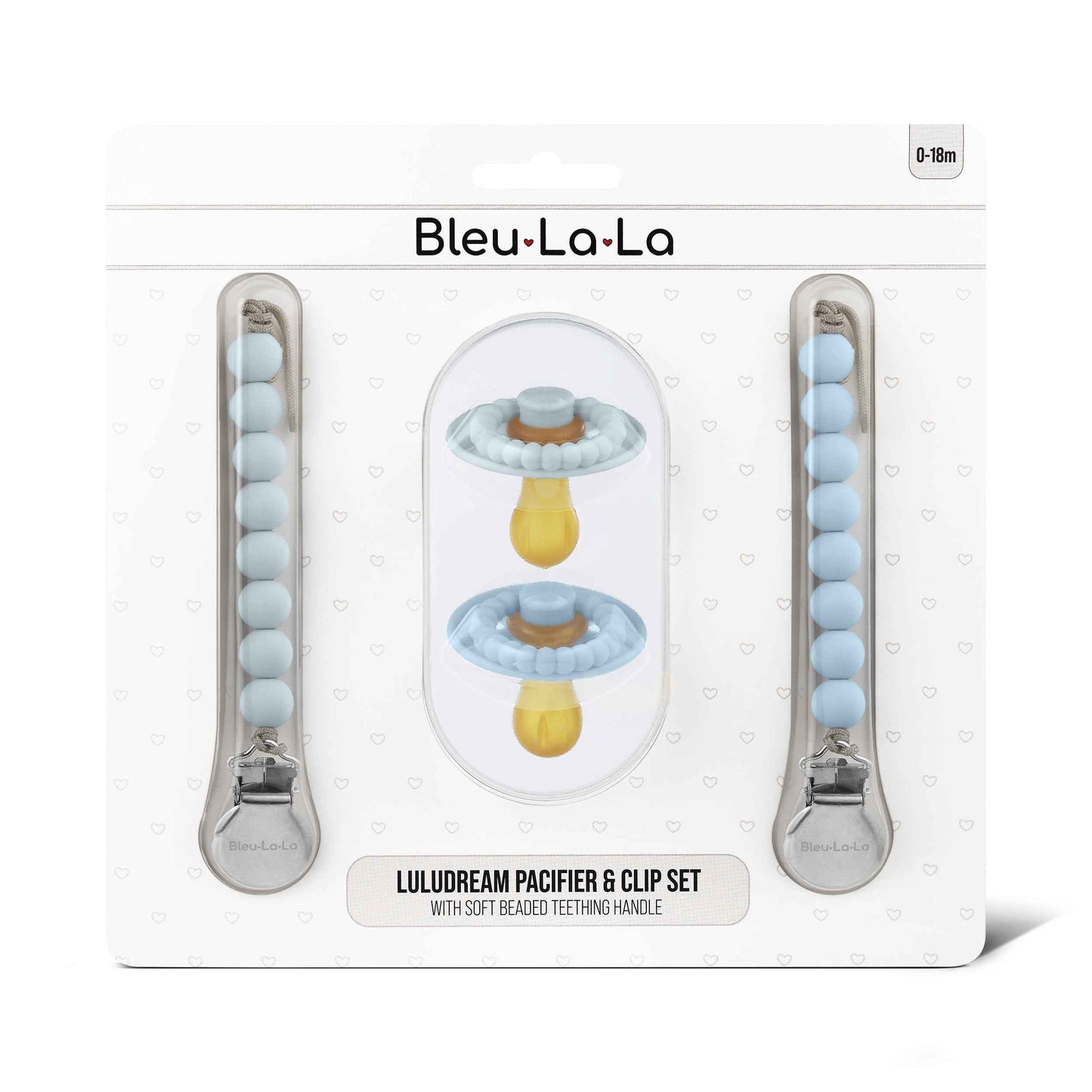 Luladream Pacifier + Clip Set