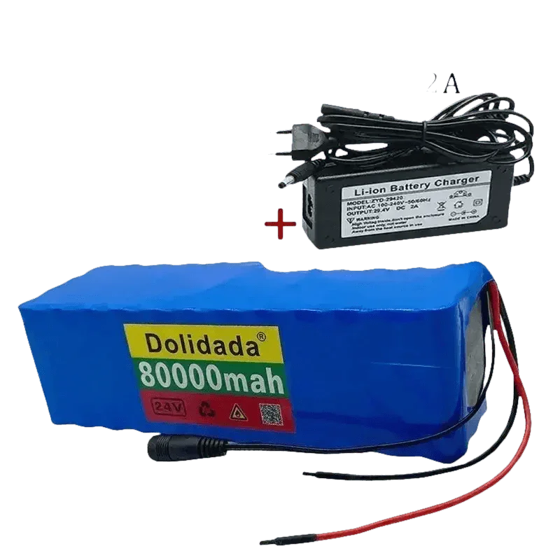 Blue 24V 80Ah Scooter Battery Pack - GiFTiFY